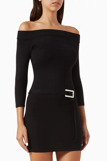 x Bella Hadid Saloon Mini Dress