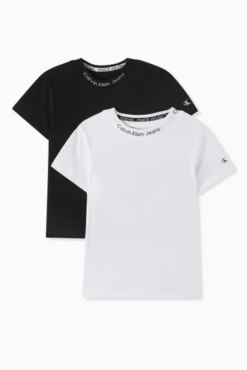 Monogram T-shirt, Set of 2