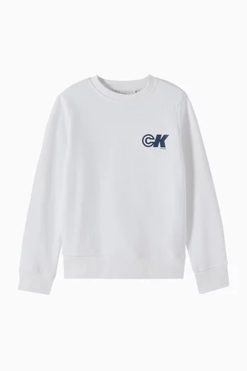 Logo Sweatshirt in Cotton