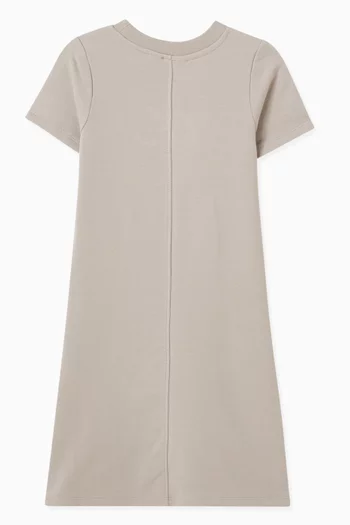 Monogram A-line T-shirt Dress in Cotton