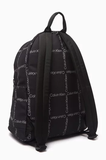 City Grid Backpack in Canvas