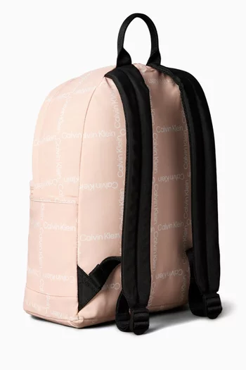 City Grid Backpack in Canvas