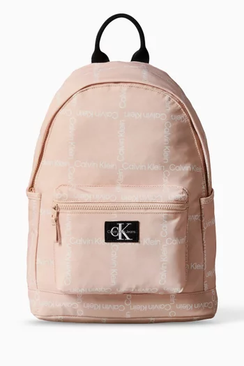 City Grid Backpack in Canvas