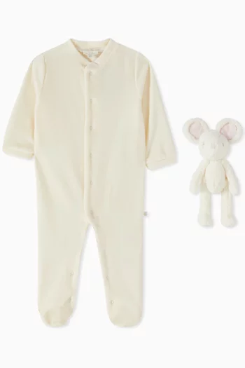 Sleep & Snuggle Angel Wing Gift Set in Velour