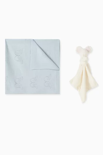 First Keepsakes: Blanket & Buddy Gift Set