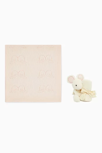 First Keepsakes: Blanket & Buddy Gift Set