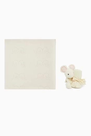 First Keepsakes: Blanket & Buddy Gift Set