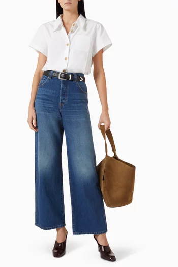 Winslow Wide-leg Jeans in Denim