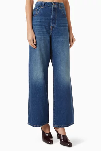 Winslow Wide-leg Jeans in Denim