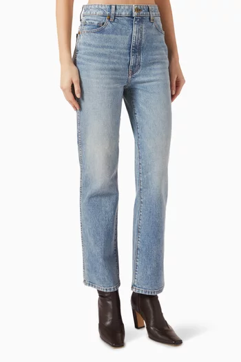 Abigail High-waist Jeans in Denim