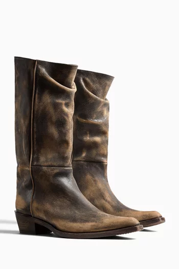 Clive 35 Boots in Leather