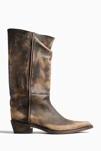 Clive 35 Boots in Leather