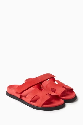 Unused Chypre Sandals in Suede Leather, EU 40