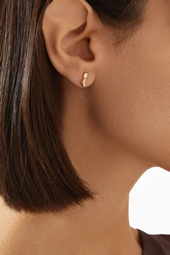 Baby Angelina Earrings in 14kt Gold Vermeil