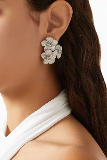 Eden 2.0 Stud Earrings in Sterling Silver