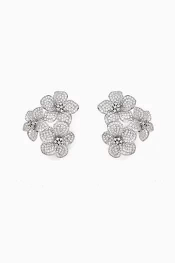 Eden 2.0 Stud Earrings in Sterling Silver