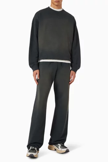 Martin Logo Sweatshirt in Cotton-fleece
