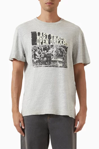 Printed T-shirt in Cotton