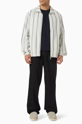 Randall Pleated Pants in Twill