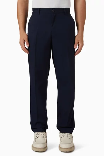 Como Reg Suit Pants in Cotton-twill