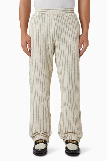 Houston Stripe Pants in Cotton-blend