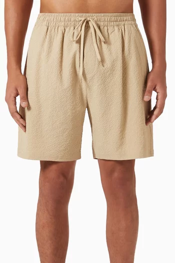 Stan Swim Shorts in Seersucker