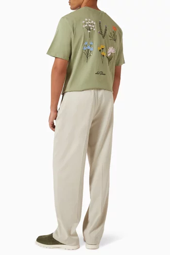Wild Flower T-shirt in Organic Cotton