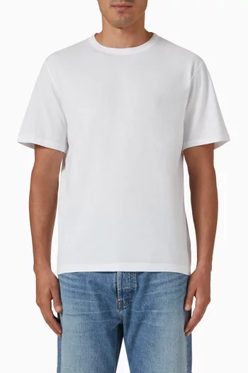 Crew Neck T-shirt in Organic Cotton