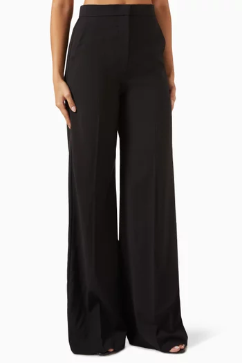 Fernet High-waisted Pants in Wool