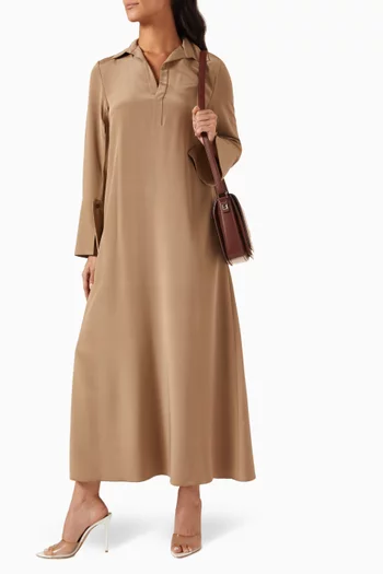 Prater Maxi Dress in Silk
