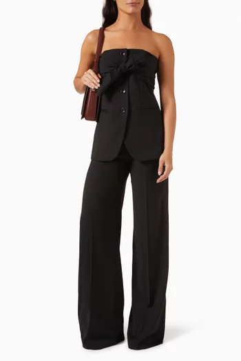 Veruska Corset Top in Wool