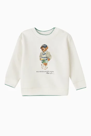 Polo Bear Sweatshirt in Fleece