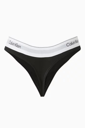 Icon Logo Thong in Cotton