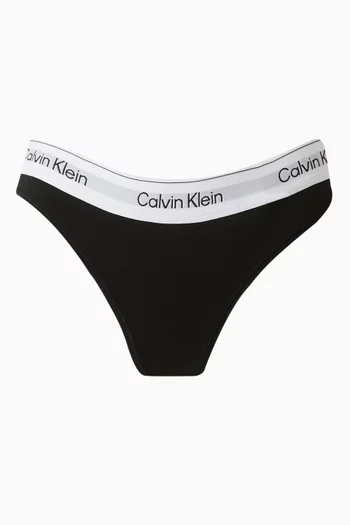 Icon Logo Thong in Cotton