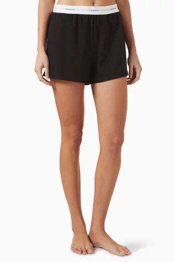 Logo Lounge Shorts in Cotton Jersey