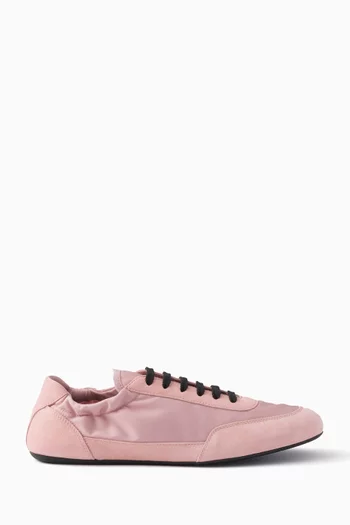 Collapse Sneakers in Re-Nylon & Suede