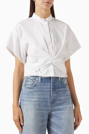 Gretchen Shirt in Poplin