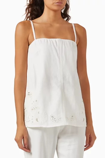 Ultra Featherweight Aurora Top in Denim