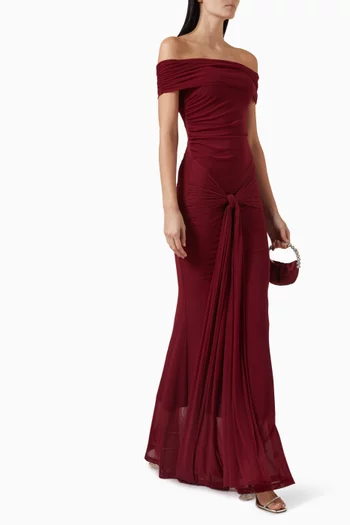 Saylor Off-shoulder Dress