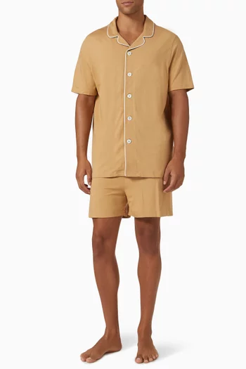 Basel Short Pyjama Set in Stretch Micro Modal
