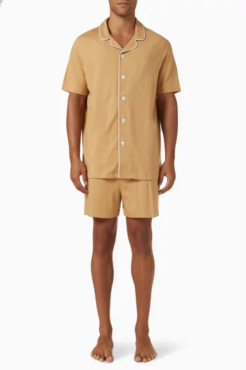 Basel Short Pyjama Set in Stretch Micro Modal