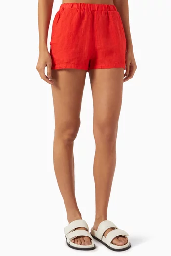 Shorts in Linen