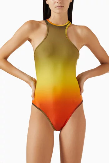 Ombré One-piece Swimsuit