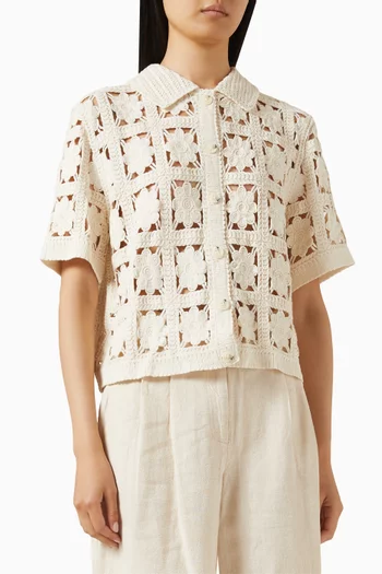 Yascorsica Crochet Shirt