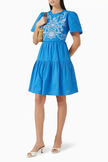 Yassira Mini Dress in Cotton