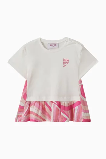 Logo T-shirt in Cotton