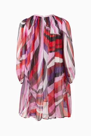 Abstract-print Dress