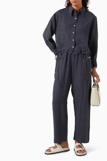 Hem Shirt in Linen