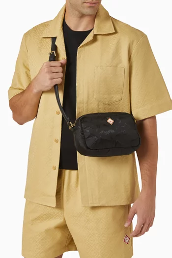 Camera Bag in Nylon-jacquard