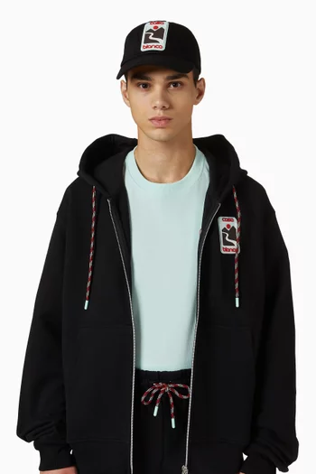 كاب بيسبول بطبعة منظر الغروب على الوادي قنب